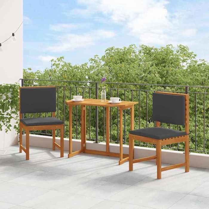 Chaise de jardin 2 pcs - moderne - Mobilier de jardin - Marron 50 x 50 x 91cm CC2243