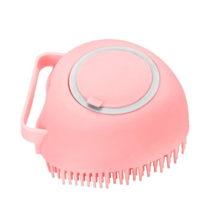 Peigne Et Brosse à Cheveux Pour Bébé SUPVOX - Têtes Massantes Douces, Rose - Soin Du Cuir Chevelu - 8