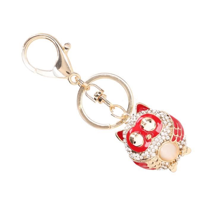 Porte-clés Dessin Animé - Décoration Pour Sac à Dos, Trousseau - Cadeau Pour Enfants (garçons/filles) - En PVC Et Alliage - 6