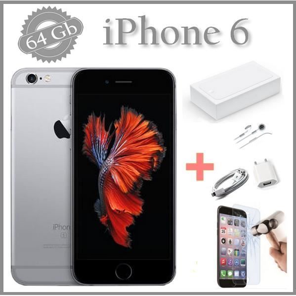 Apple Iphone 6 Gris Sidéral 64gb Achat Smartphone Pas Cher