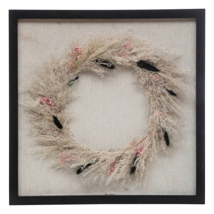Décorations Murales Atmosphera - Set De 3 Cercles En Roseau - D. 38, 28, 18 Cm - Style Naturel Déco Roseau Naturelle