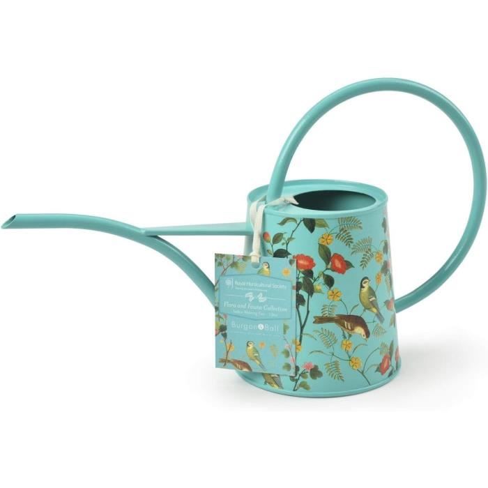Burgon & Ball RHS British Meadow Arrosoir D'Intérieur Bleu Taille M - Design Prairie Anglaise