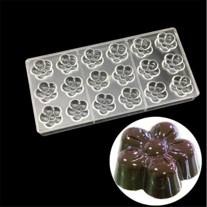 Moule à Mooncakes Fleur De Prunier Pressé Main – Moule à Pâtisserie Plastique Souple Pour Gâteaux & Desserts Traditionnels