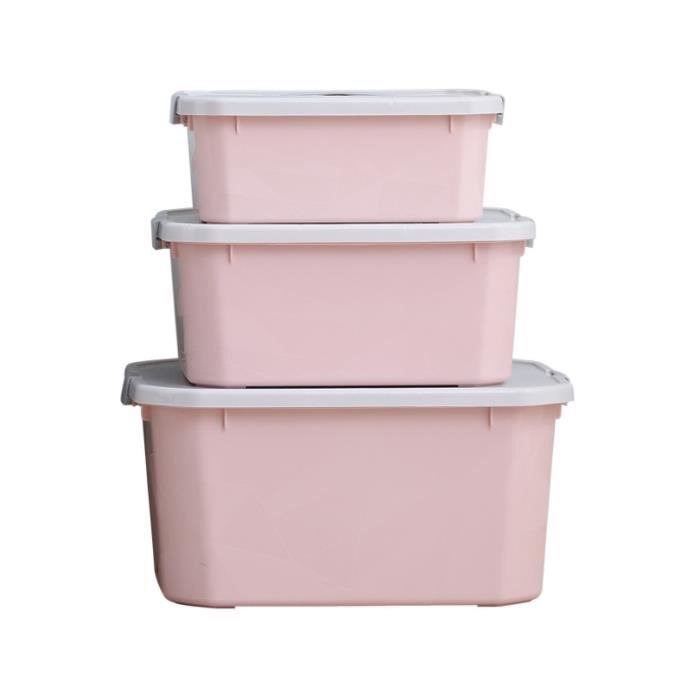 3pcs Boite De Rangement Pour Collation Bac De Rangement En