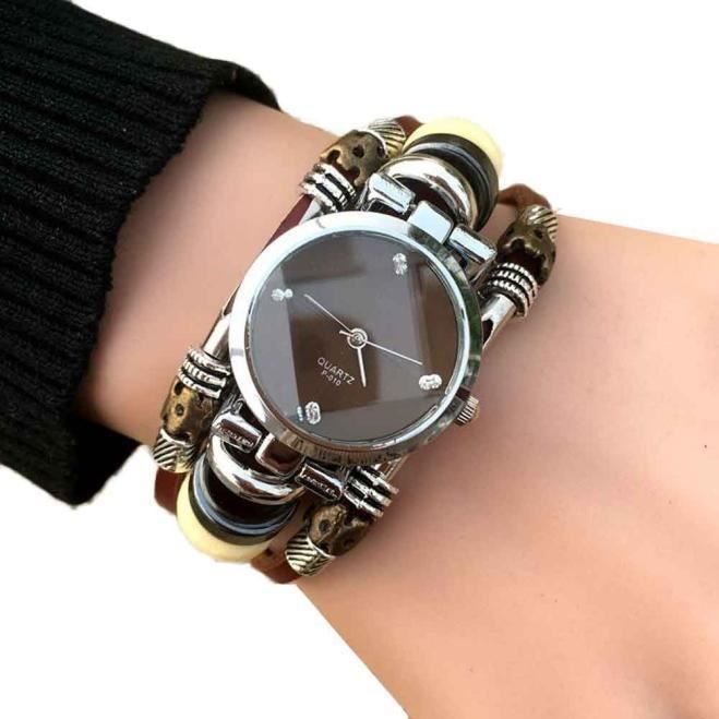 Bracelet Montre Cuir De Vache Noir 24 Mm - Compatible Panerai Etc. - Neuf Sans étiquette