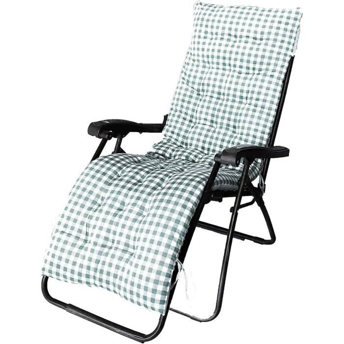 Coussin De Transat Extérieur Bleu Ciel – Dimensions 48x125x8 Cm, Rembourrage Coton, Tissu Polyester Doux