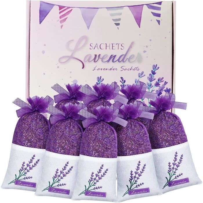 Sachets de Lavande Sachet de Parfum d'Ambiance pour Tiroirs, Armoires, et GardeRobes[16