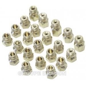 Kit injecteurs gaz butane et naturel - ARISTON - INDESIT - Cuisinière - Table de cuisson - Accessoires