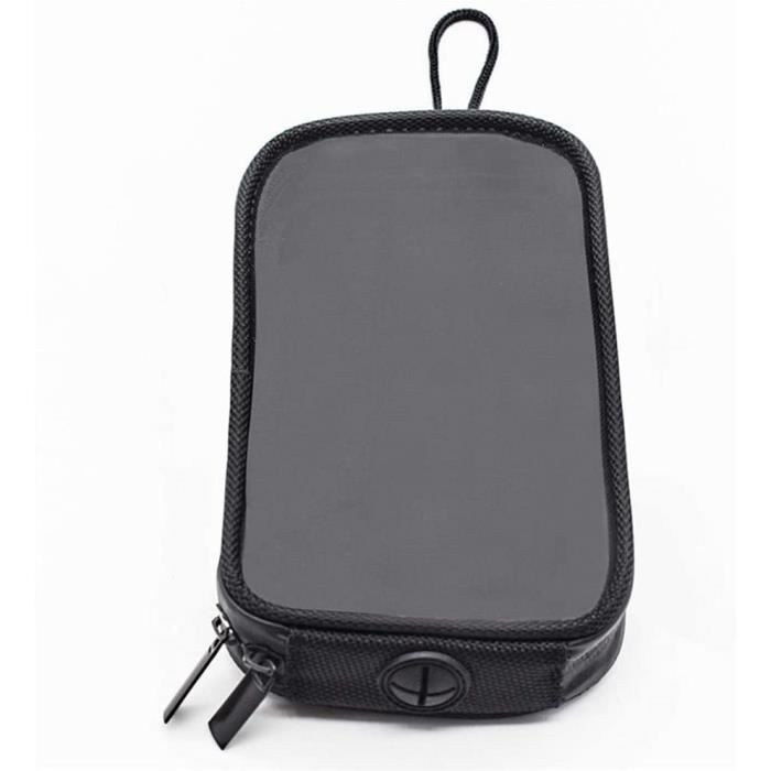 Sacoche de réservoir de Carburant Moto, Universel Réservoir de Carburant magnétique Sac Transparent Téléphone Portabl Seat Bag