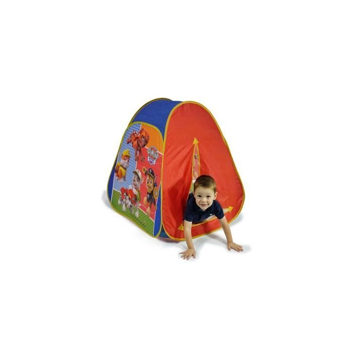 Tente Pop-Up Pat' Patrouille – Tente Intérieure Enfants 75x75x90 Cm, Montage Instantané