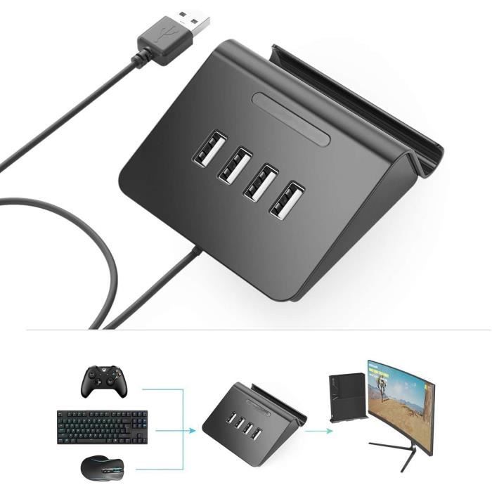 Convertisseur adaptateur clavier,Adaptateur 4 en 1,pour contrôleur de Jeu  FPS,Clavier Souris pour PS3/PS4/XBOX One/Nintendo Switch - Cdiscount
