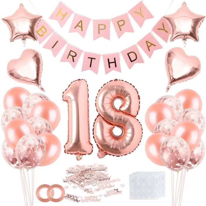 Envami Ballon Anniversaire 18 Ans Or Rose I 101 Cm Ballon Chiffre I Deco Kit Anniviersaire Fille Femme I Happy Birthday Decoration I Ballon Joyeux Anniversaire I Vole Grace A Lhelium Cuisine Envami Ballon Anniversaire 18 Ans Or Rose I 101 Cm Ballon Chiffre I Deco Kit Anniviersaire Fille Femme I Happy Birthday Decoration I Ballon Joyeux Anniversaire I Vole Grace A Lhelium Cuisine