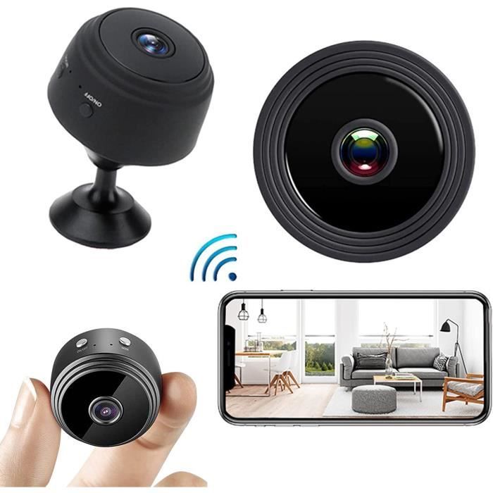 Mini Camera Espion Sans Fil Cablelera HD 1080P Spy Caméra De Surveillance WiFi Avec Vision Camera Interieur Wifi Sans Fil Mini Camera Espion Sans Fil Cablelera HD 1080P Spy Caméra De Surveillance WiFi Avec Vision Camera Interieur Wifi Sans Fil