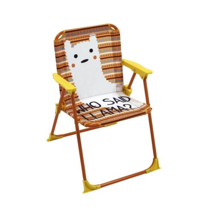 Chaise Pliante Lama Pour Enfant Montee 38x32x53 Cm Achat Vente Matelas Gonflable Cdiscount