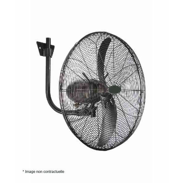 Brasseur d'air Ventilateur de sol professionnel de 50 cm 120W noir -  Cdiscount Bricolage