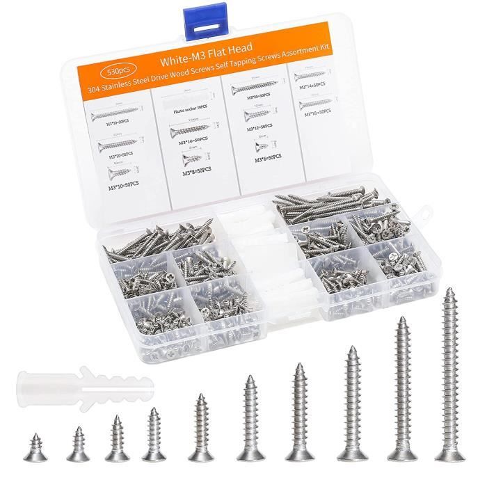 M1.4 X 3 mm Nickel Plaqué Phillips Self-Tapping Petites Vis à bois M1.4 X 3 mm Nickel Plaqué Phillips Self-Tapping Petites Vis à bois