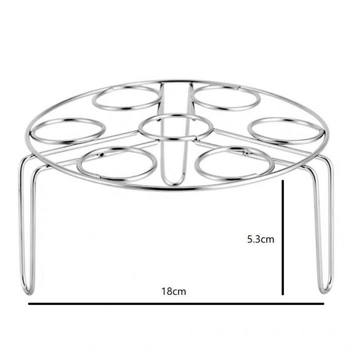 RACK DE REFROIDISSEMENT rond Rack de vapeur en acier inoxydable Rack de EUR 17,78 - FR
