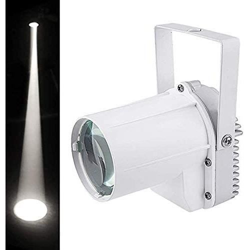 TOOAD Projecteurs Pin Spot, 10W RGBW 4 In 1 Spotlight LED Faisceau, Pinspot Lumière Mirror Balls Dj Disco Effet Lampe