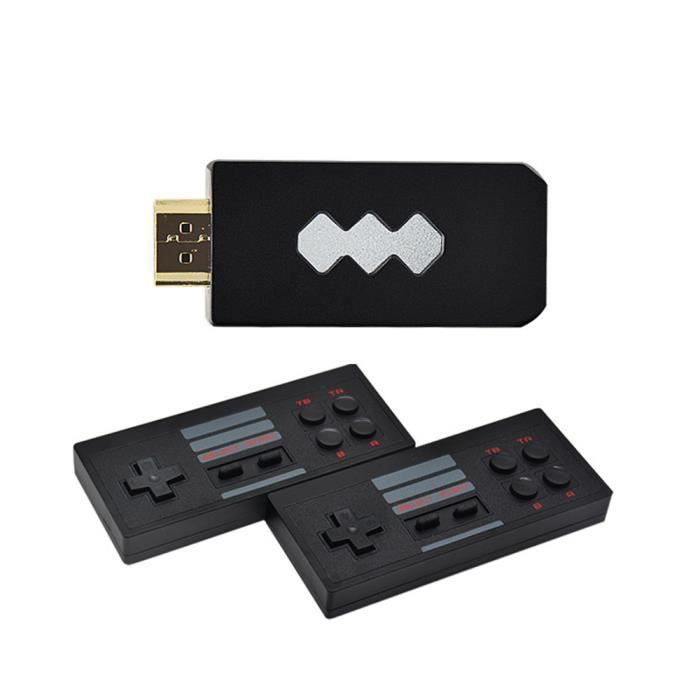 Console De Jeu Video 4k Hd Construit En 568 Jeux Classiques Mini Console Retro Controleur Sans Fil Sortie Hd Double Joueurs Cdiscount Jeux Video