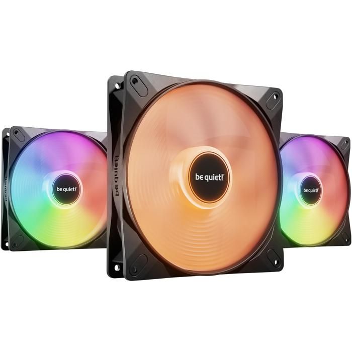 Ventilateurs – BE QUIET – Light Wings LX – 140 mm – Pack de 3 – LED ARGB