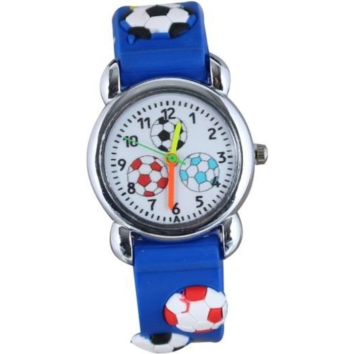 montre enfant garcon equipe de france les bleus football