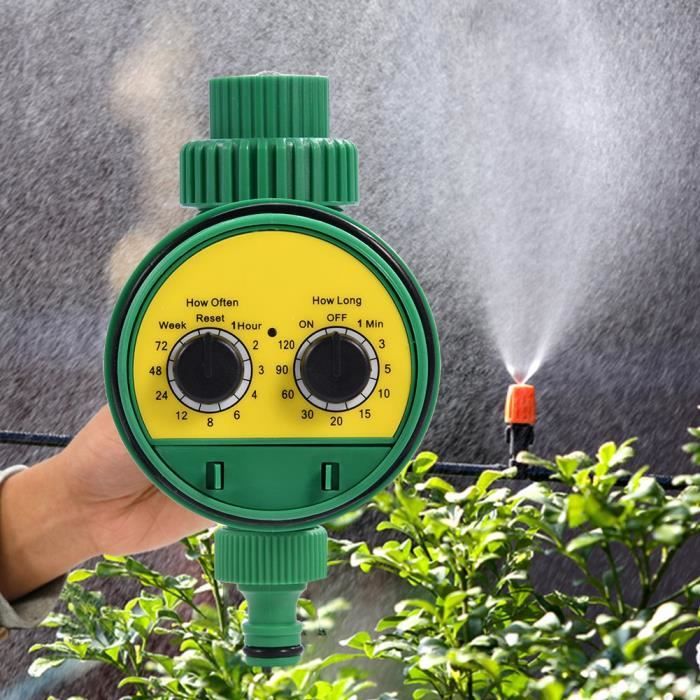 Automatique jardin eau minuterie irrigation électronique arrosage des plantes système cycle 24