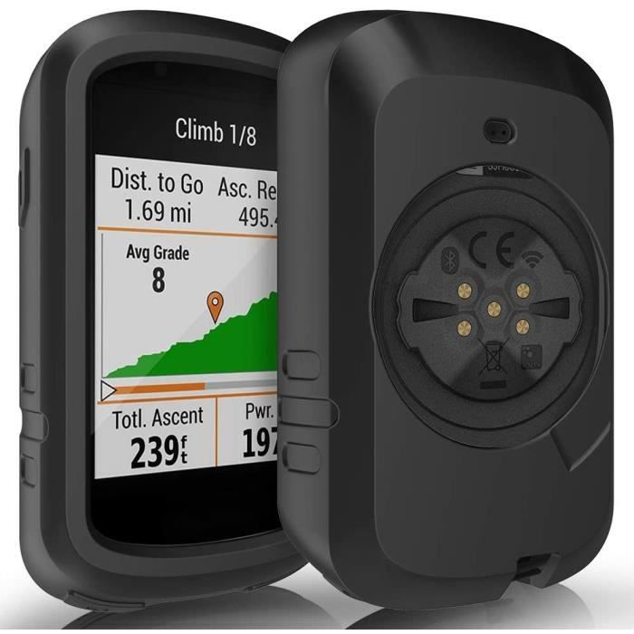 Housse étui silicone pour Garmin Edge 830 GPS Cycling Computer System protéger E2V7