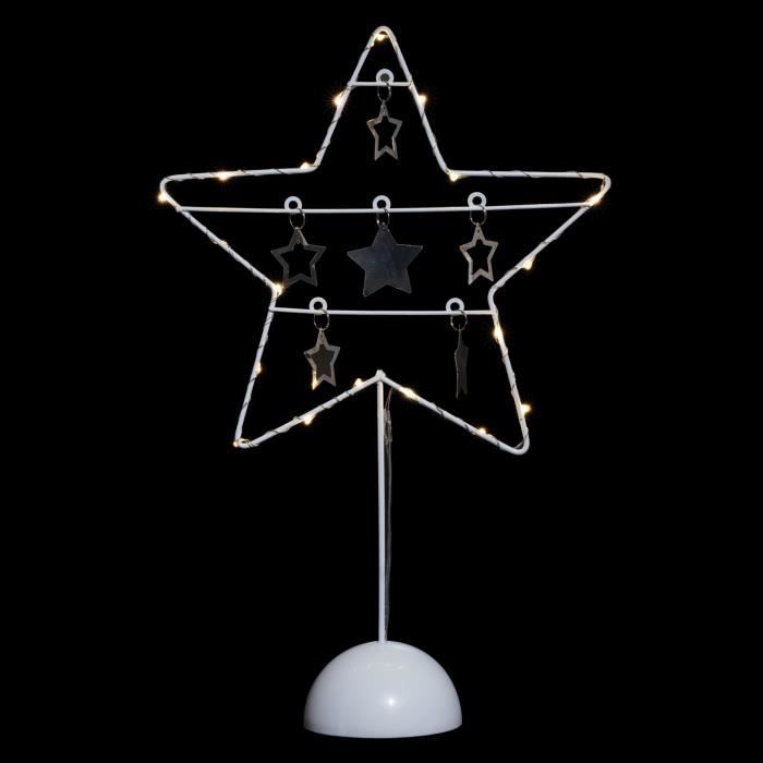 Décoration Lumineuse Intérieure Étoile de Noël - Achat / Vente coffret