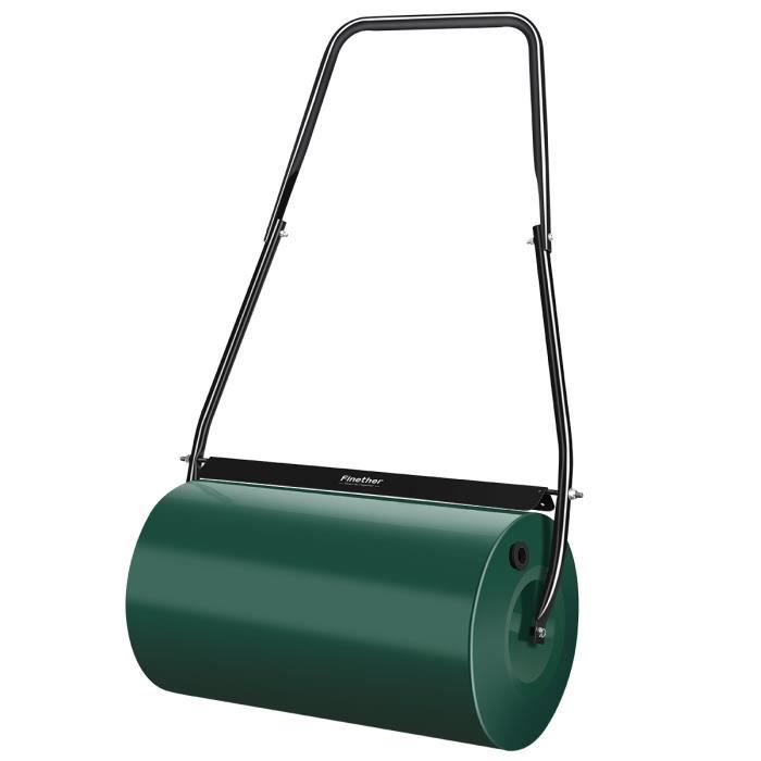 Rouleau de Jardin et de Gazon Metal 46L Rouleau à gazon 57cm Vert Cdiscount Jardin