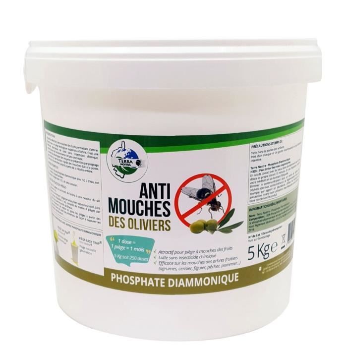 Mouches des oliviers - Seau 5 kg