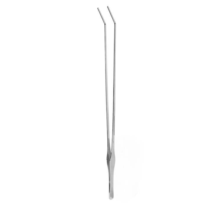 Pince à épiler Droite Aquarium 48 Cm - Acier Inoxydable Flexible, Pour Plantation Plantes Aquatiques