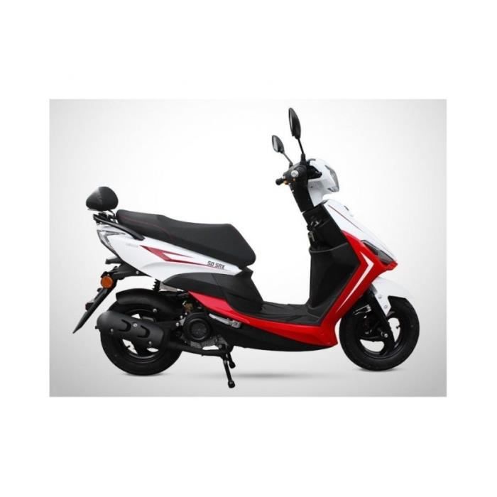 scooter jiajue SRX 50 - - sans montage et mise en routesans montage et mise en route Rouge-