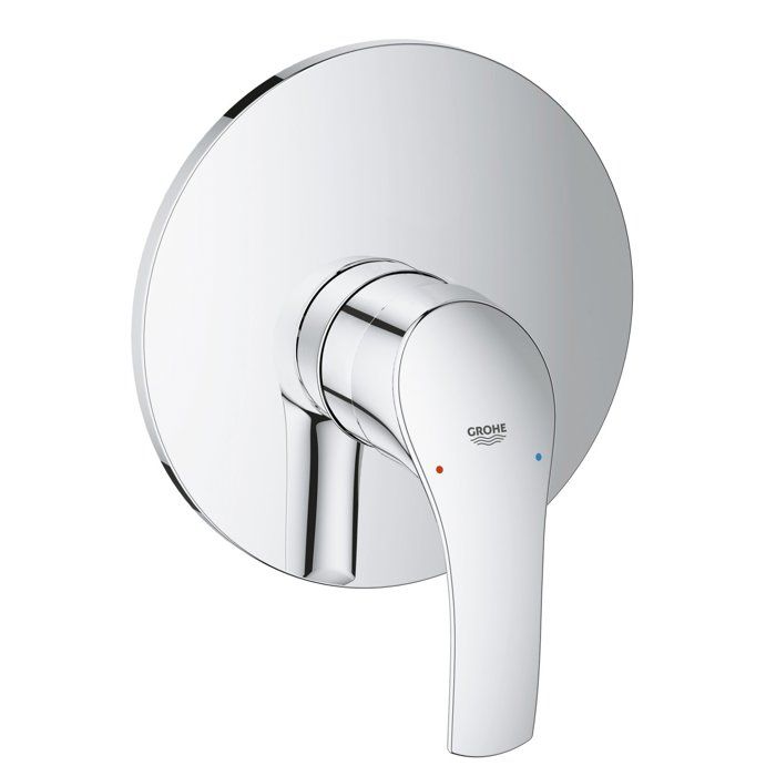 grohe eurosmart mitigeur de douche a levier unique corps encastre non incluses 19451002 cdiscount bricolage