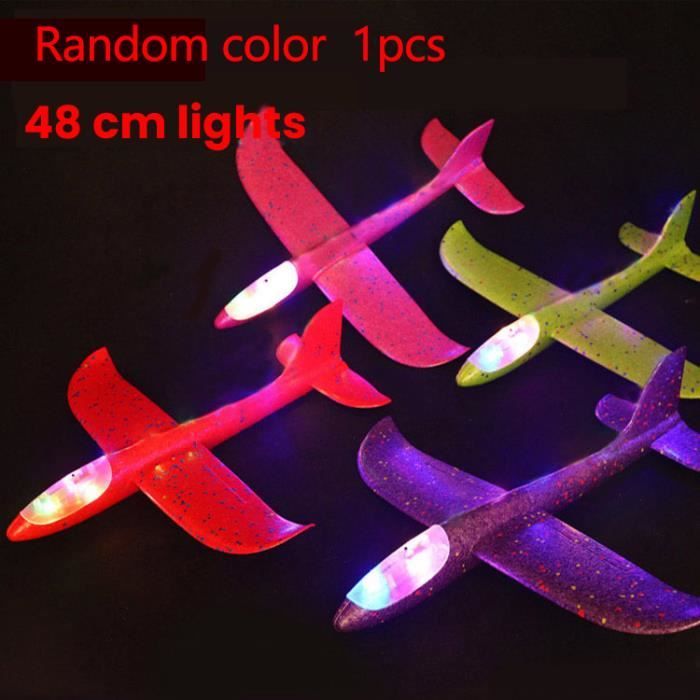 Avion Mousse Avec Lanceur – 2 Pistolets + 6 Avions – Jeu Extérieur Pour Enfants – Dès 3 Ans