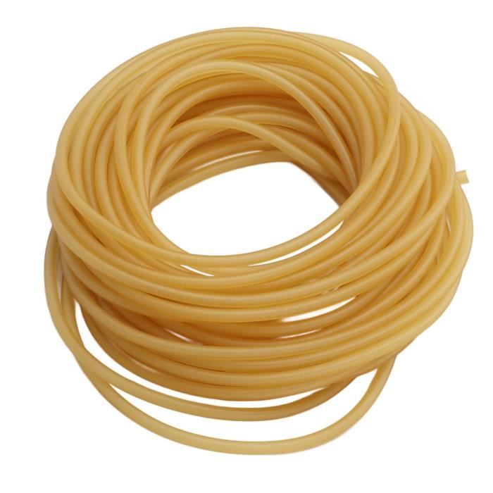 Élastique puissant pour catapulte Slingshot Drfeify 6x9mm naturel Latex bande de caoutchouc