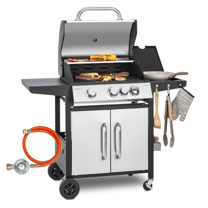 Klarstein Barbecue à Gaz 6 Brûleurs 20700W Gril à Gaz