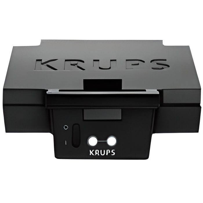 Croque-monsieur Krups F DK4 51 - 850 W - noir mat