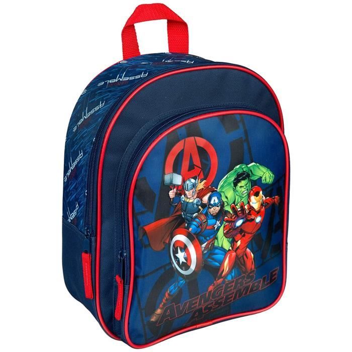 Sac A Do Enfant Marvel The Avengers ?? Dos Poche Avant 31 X - Cdiscount Bagagerie - Maroquinerie
