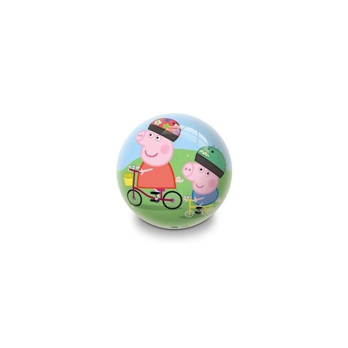 Balle Souple Peppa Pig Pour Enfant - Ø 10cm, Multicolore | Jeu D'Éveil Et Motricité Pour Bébé 12M+