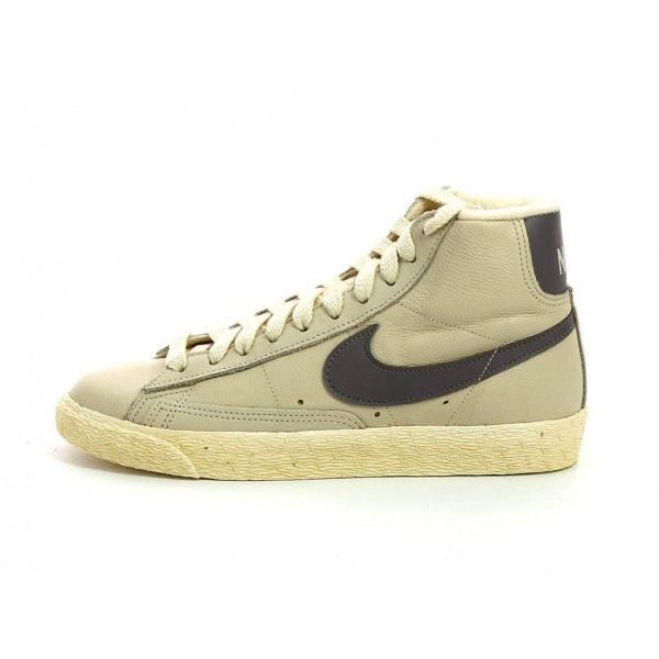 nike blazer beige homme