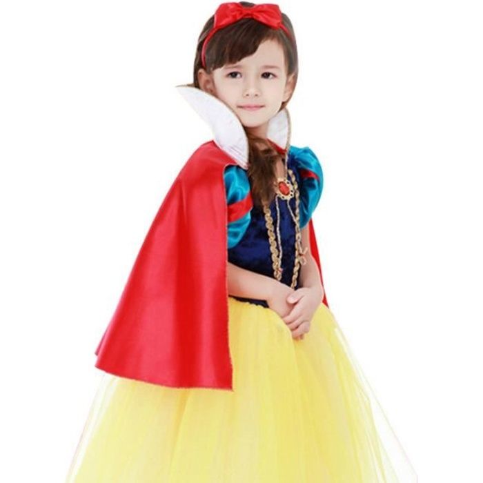 Lito Angels Fille D/éguisement Princesse Belle Robe Halloween No/ël Anniversaire F/ête Carnaval Costume Enfant de 2-3 Ans 229