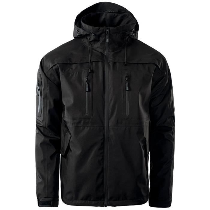 Veste Homme Hi-Tec Imperméable Et Isolante - Noire Taille M - Occasion TBE