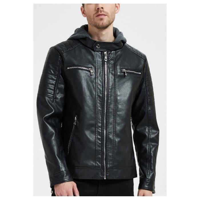 Blouson simili cuir homme sales