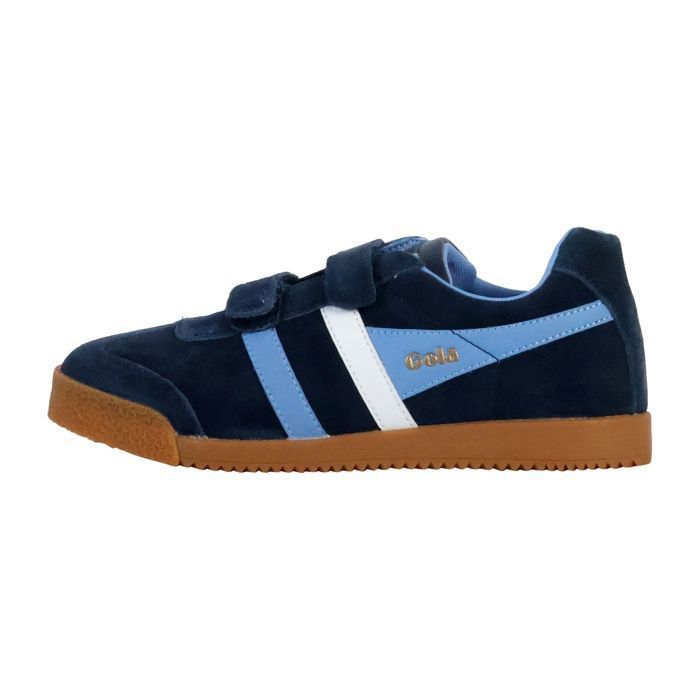 Gola Basket Cuir  Gola Barrier Strap - Marine-Bleu -Blanc
