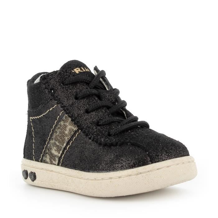 Basket Montante Primigi Bebe Fille Noir Cdiscount Chaussures