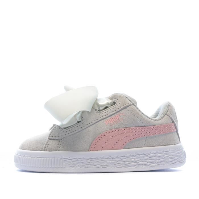 puma suede grise et rose Cinosural International School