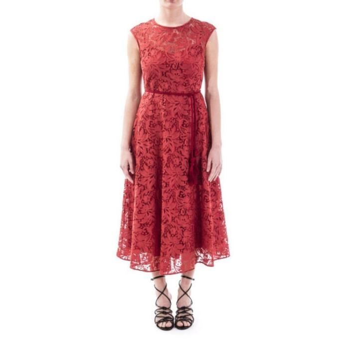robe rouge max mara