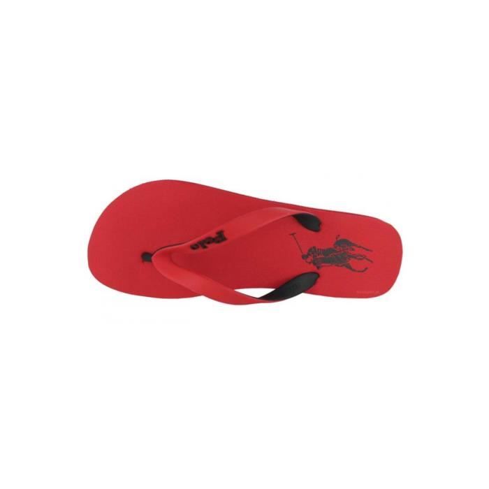 Ralph Lauren Tongs avec logo homme RALPH LAUREN couleur rouge