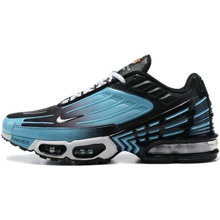 Baskets NIKE AIR MAX TN3 Plus TXT Homme de Entrainment Pour Running Noir  Bleu - Cdiscount Sport