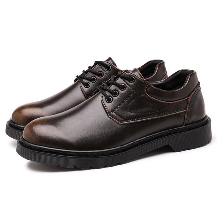 BASKET Homme Chaussures tout aller en cuir de mode d contract es